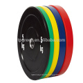 high quality black competition rubber bumper weight plates